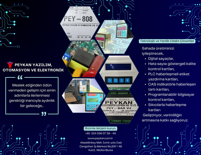 Elektronik Ürün Tasarımı ve Üretimi | PEYKAN